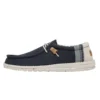 Heydude Hey Dude Wally Linen Natural Navy