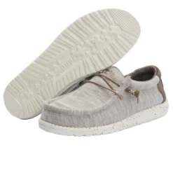 Heydude Hey Dude Men's Wally Stretch Limestone Shoes -The Casual Step Sales Store 1103817210 WALLY STRETCH LIME STONE 03 2048x2048 e62a9dfc 20fd 4ecb b5ea eb95e0221727