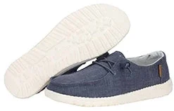 Heydude Hey Dude Chambray Navy & White Wendy Shoes -The Casual Step Sales Store 121412526 WENDY CHAMBRAY NAVY WHITE 03 900x 2ad7a69a b0a5 4bee 9c54 d01349f99e20