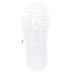 Heydude Hey Dude Wendy Youth Disco White -The Casual Step Sales Store 130120227 Hey Dude Wendy Youth Canvas Washable Slip Ons Shoes kowear 06 49903