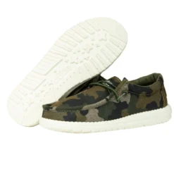 Heydude Hey Dude Wally Linen Camo -The Casual Step Sales Store 130157003 WALLY YOUTH LINEN CAMO 3 2048x2048 d3b00c02 c9d1 4eb3 879d 4e0ff4954568