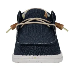 Heydude Hey Dude Men's Wally Eco Sox Orion Blue -The Casual Step Sales Store 40008 4MT WALLYSTRETCH ORIONBLUE LEFTFRONT