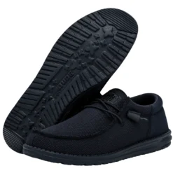 Heydude Hey Dude Wally Funk Mono Navy -The Casual Step Sales Store 40011 410 WALLYFUNKMONO NAVY PAIRBOTTOM