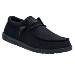 Heydude Hey Dude Wally Funk Mono Navy -The Casual Step Sales Store 40011 410 WALLYFUNKMONO NAVY RIGHTANGLE