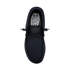 Heydude Hey Dude Wally Funk Mono Navy -The Casual Step Sales Store 40011 410 WALLYFUNKMONO NAVY RIGHTTOP