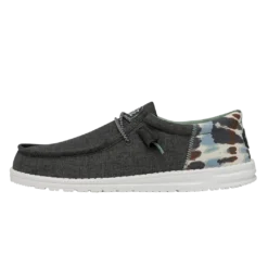 Heydude HEY DUDE WALLY ECO TIE DYE GREY 10 Heydude HEY DUDE WALLY ECO TIE DYE GREY -The Casual Step Sales Store 40012 030 WALLYFUNKTIEDYE GREY LEFTSIDE 1