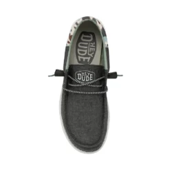 Heydude HEY DUDE WALLY ECO TIE DYE GREY 14 Heydude HEY DUDE WALLY ECO TIE DYE GREY -The Casual Step Sales Store 40012 030 WALLYFUNKTIEDYE GREY RIGHTTOP