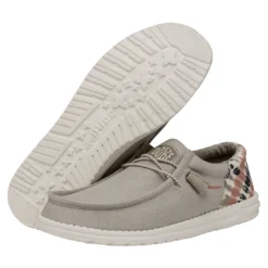 Heydude Hey Dude Wally Eco Tie Dye Tan -The Casual Step Sales Store 40012 265 WALLYFUNKTIEDYE TAN PAIRBOTTOM