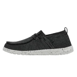 Heydude Hey Dude Wally Halo Dark Grey -The Casual Step Sales Store 40014 029 WALLYHALO DARKGREY LEFTSIDE