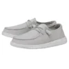 Heydude Hey Dude Wendy Slub Canvas Light Grey