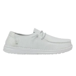 Heydude Hey Dude Wendy Glitter Cloud Dust -The Casual Step Sales Store 40079 1JJ WENDYGLITTER CLOUDDUST RIGHTSIDE