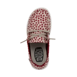 Heydude Hey Dude Wendy Youth Love Tan 14 Heydude Hey Dude Wendy Youth Love Tan -The Casual Step Sales Store 40105 265 WENDYYOUTHLOVE TAN LEFTTOP