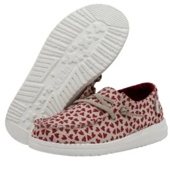 Heydude Hey Dude Wendy Youth Love Tan 15 Heydude Hey Dude Wendy Youth Love Tan -The Casual Step Sales Store 40105 265 WENDYYOUTHLOVE TAN PAIRBOTTOM