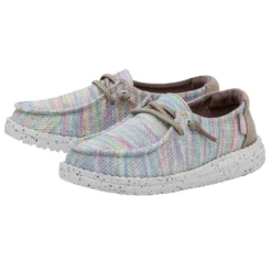 Heydude Hey Dude Wendy Youth Stretch Aurora White