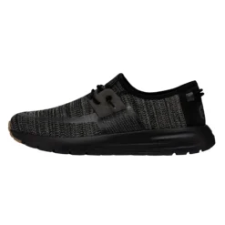 Heydude Hey Dude Sirocco Black Night -The Casual Step Sales Store 40140 0WM SIROCCO BLACKNIGHT LEFTSIDE