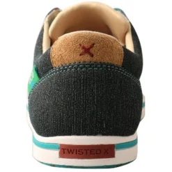 Twisted X Women's Dark Teal Tooled Kicks -The Casual Step Sales Store ScreenShot2020 08 09at10.02.43PM