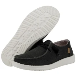 Heydude Hey Dude Wendy Chambray Off Black Shoe -The Casual Step Sales Store Screenshot2023 05 04165651