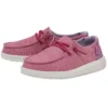 Heydude Hey Dude Wendy Youth Sparkle Pink