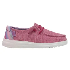 Heydude Hey Dude Wendy Youth Sparkle Pink -The Casual Step Sales Store Screenshot2023 05 23160146