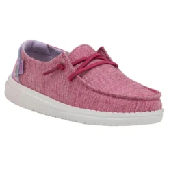 Heydude Hey Dude Wendy Youth Sparkle Pink -The Casual Step Sales Store Screenshot2023 05 23160306