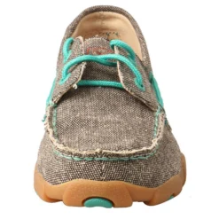 Twisted X Youth Dust & Turquoise ECO Driving Moc 7 Twisted X Youth Dust & Turquoise ECO Driving Moc -The Casual Step Sales Store YDM0040 FR 510x700 510x700 1